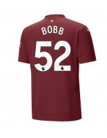 Manchester City Oscar Bobb #52 Alternativní Dres 2024-25 Krátký Rukáv